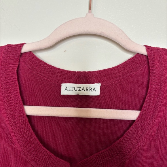 Altuzarra Raspberry Button-Front knee length Dress - Picture 4 of 7